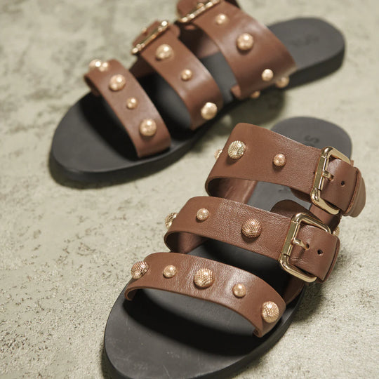 Hvar Slide | Cocoa & Gold