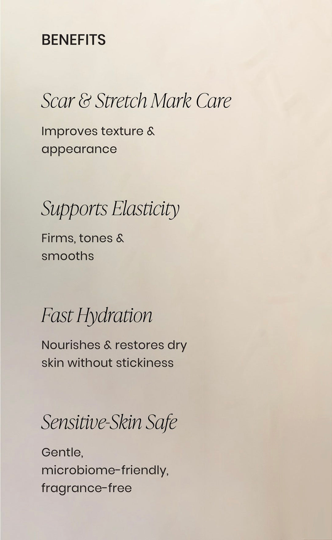 Extra Ordinaria Firming Body Oil