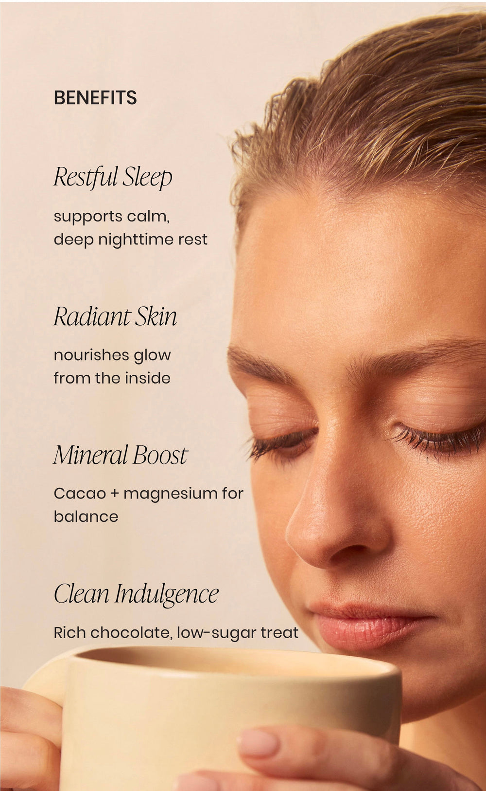 Increíble Beauty Sleep Hot Chocolate