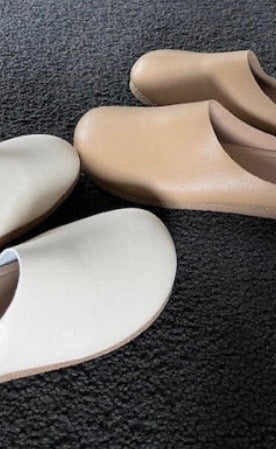 Scandi Slipper Shoe Caramel