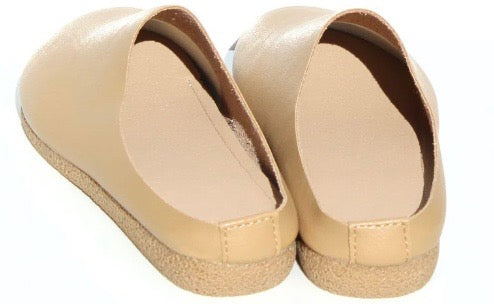 Scandi Slipper Shoe Caramel