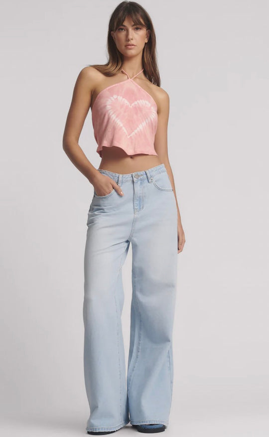Love Machines Blue Heart Jeans