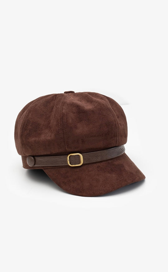 Newsboy Cap | Marlow Suede