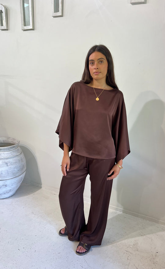 Senna Top Coco Satin