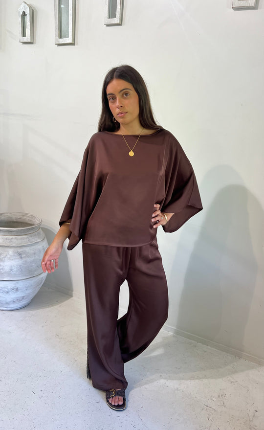 Senna Top Coco Satin