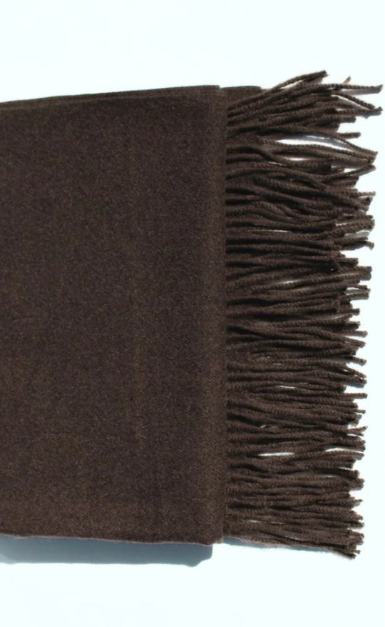 Simple  Scarf - Chocolate