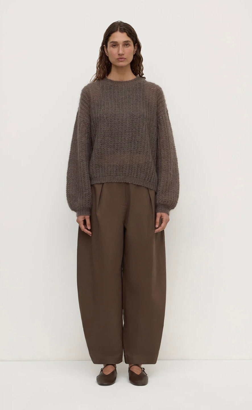 Tulsa Mohair Knit Bark