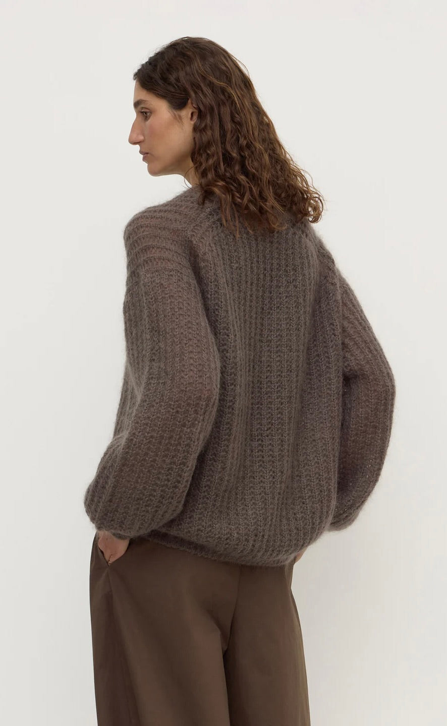 Tulsa Mohair Knit Bark