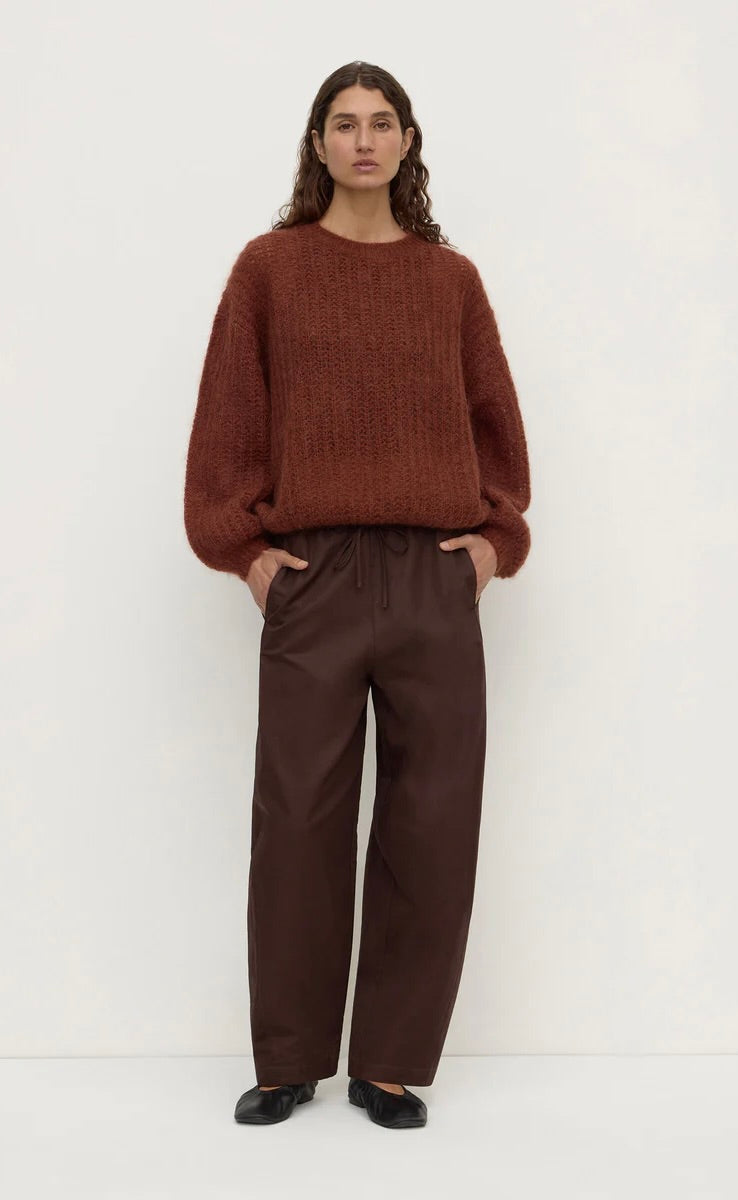 Tulsa Mohari Knit Burnt Amber