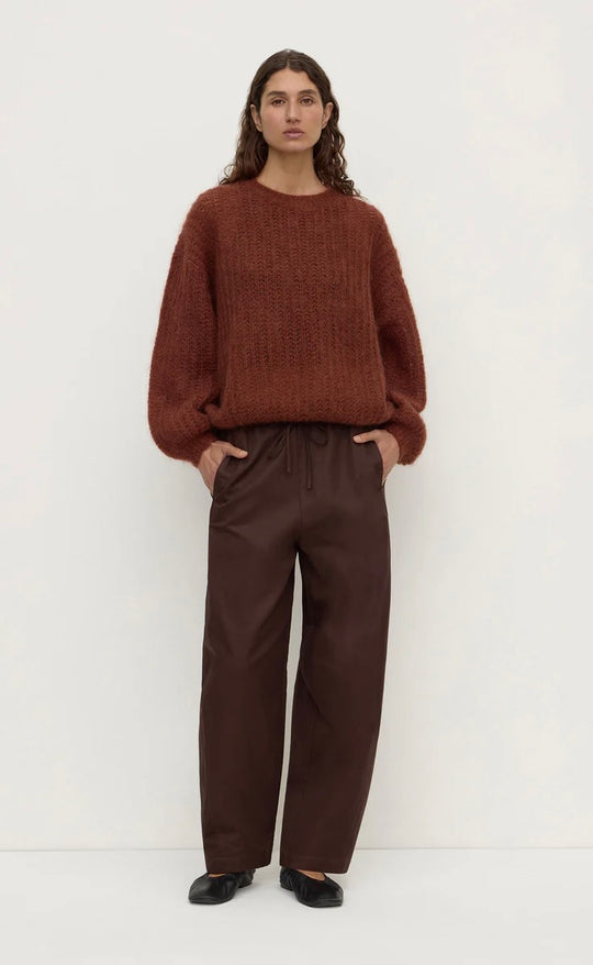 Tulsa Mohari Knit Burnt Amber