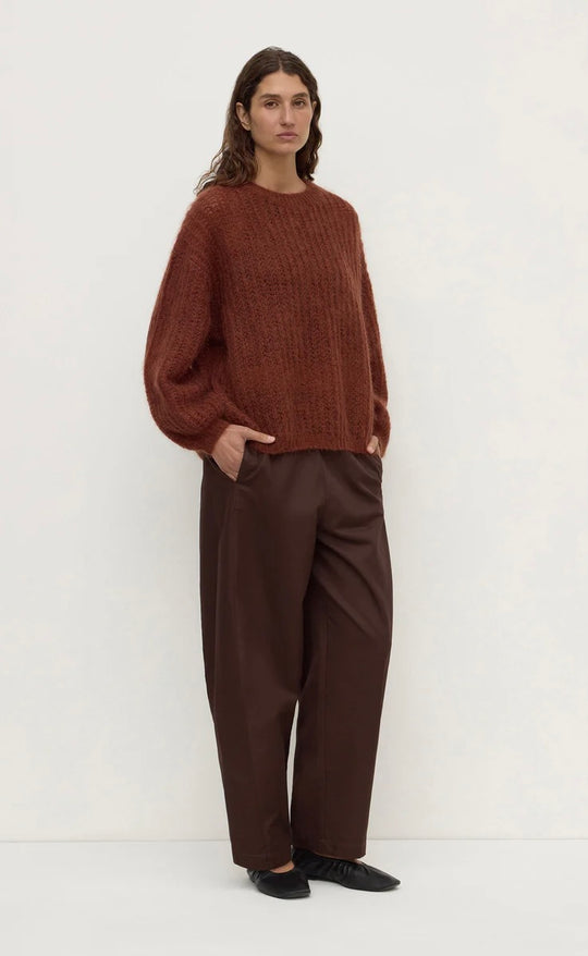 Tulsa Mohari Knit Burnt Amber