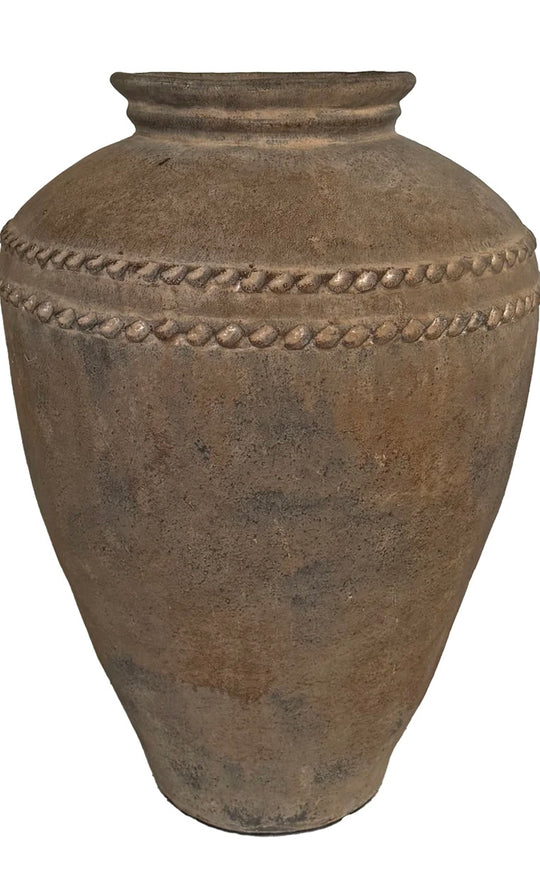 Textured Earthen Pot L