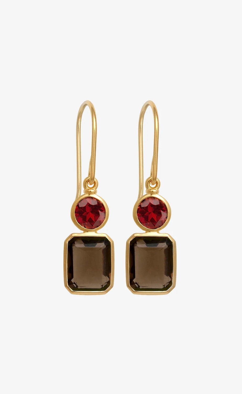 Umber Earrings Gold Vermeil