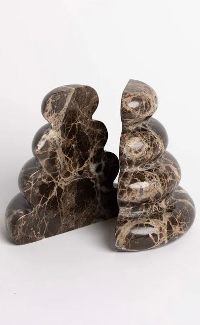 Casa Bookends | Dark
Marble