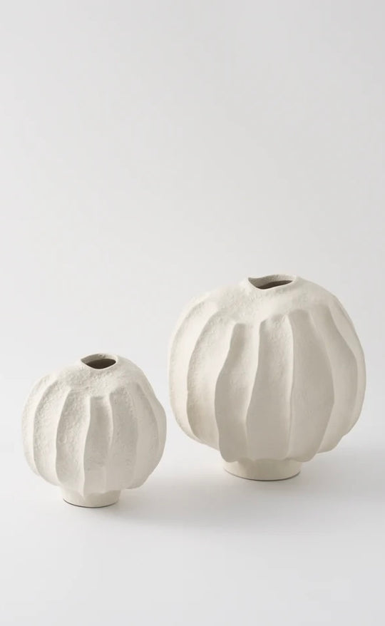 Muri Vase Small Ivory