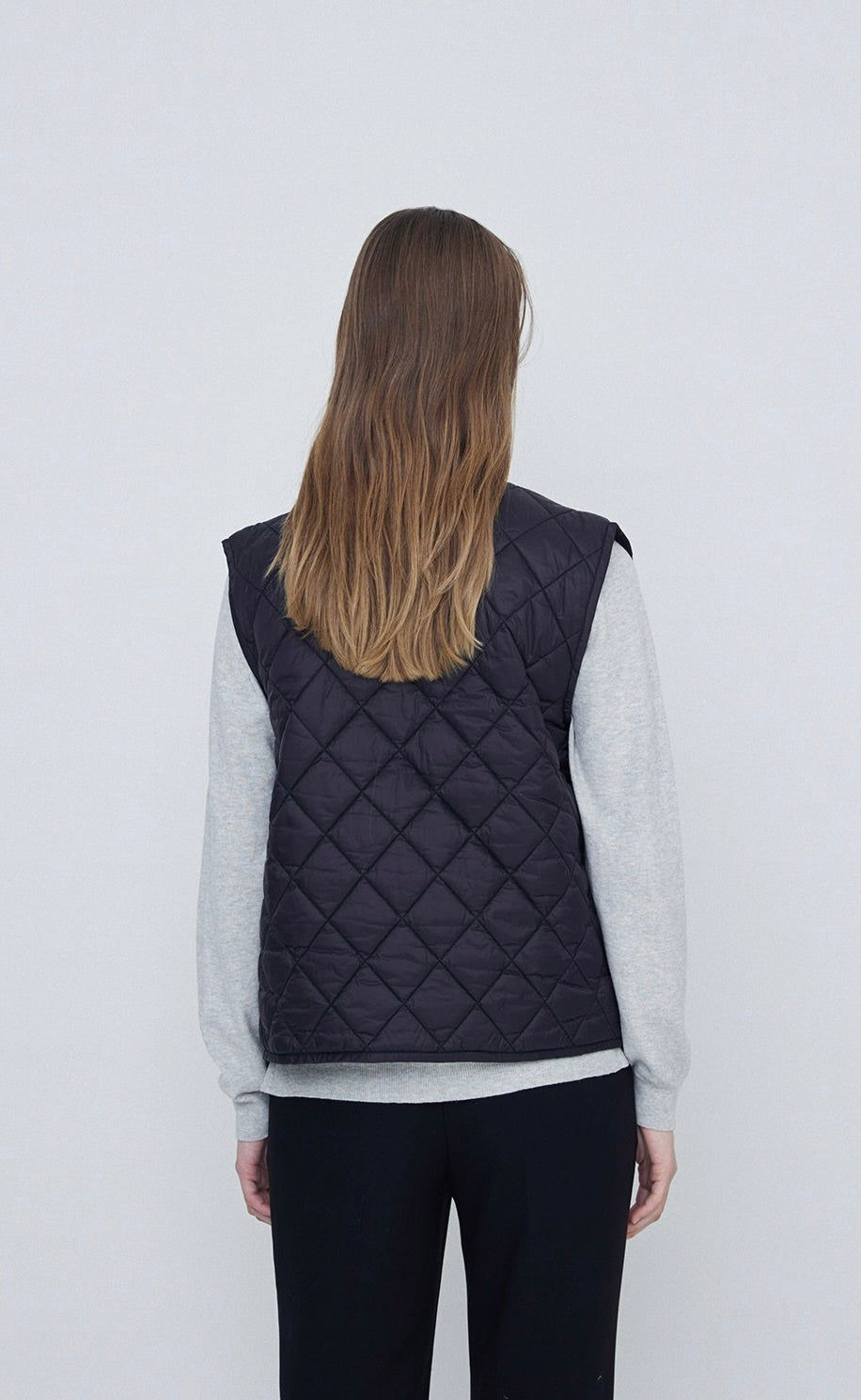 Rizzo Vest Quilted Black