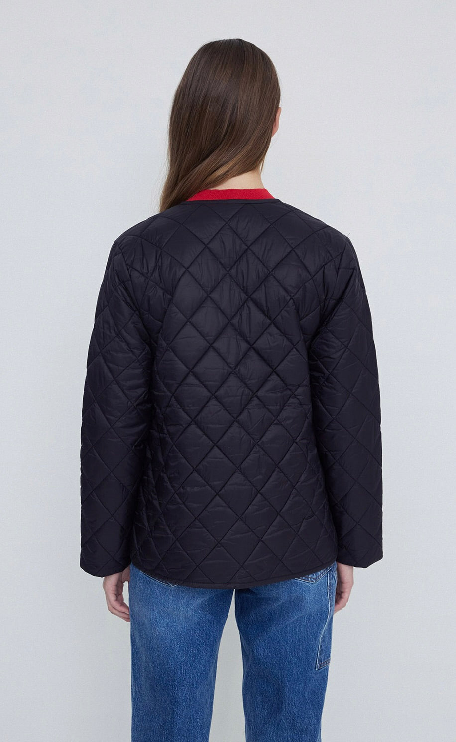 Rizzo Coat Quilted Black