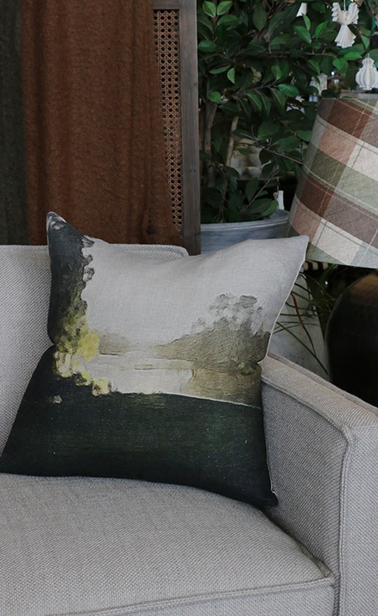 Huka Riverside Linen Cushion Cover
