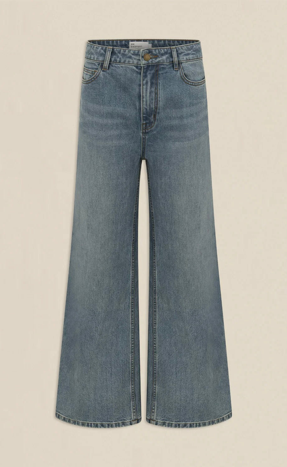 Aura Jean Mid Denim