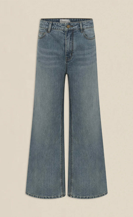 Aura Jean Mid Denim