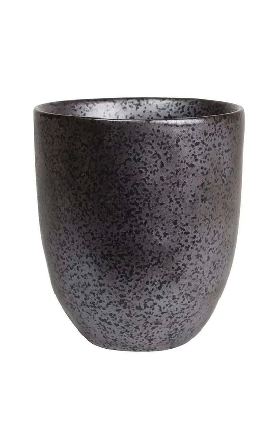 Latte Cup Black Earth Set of 2