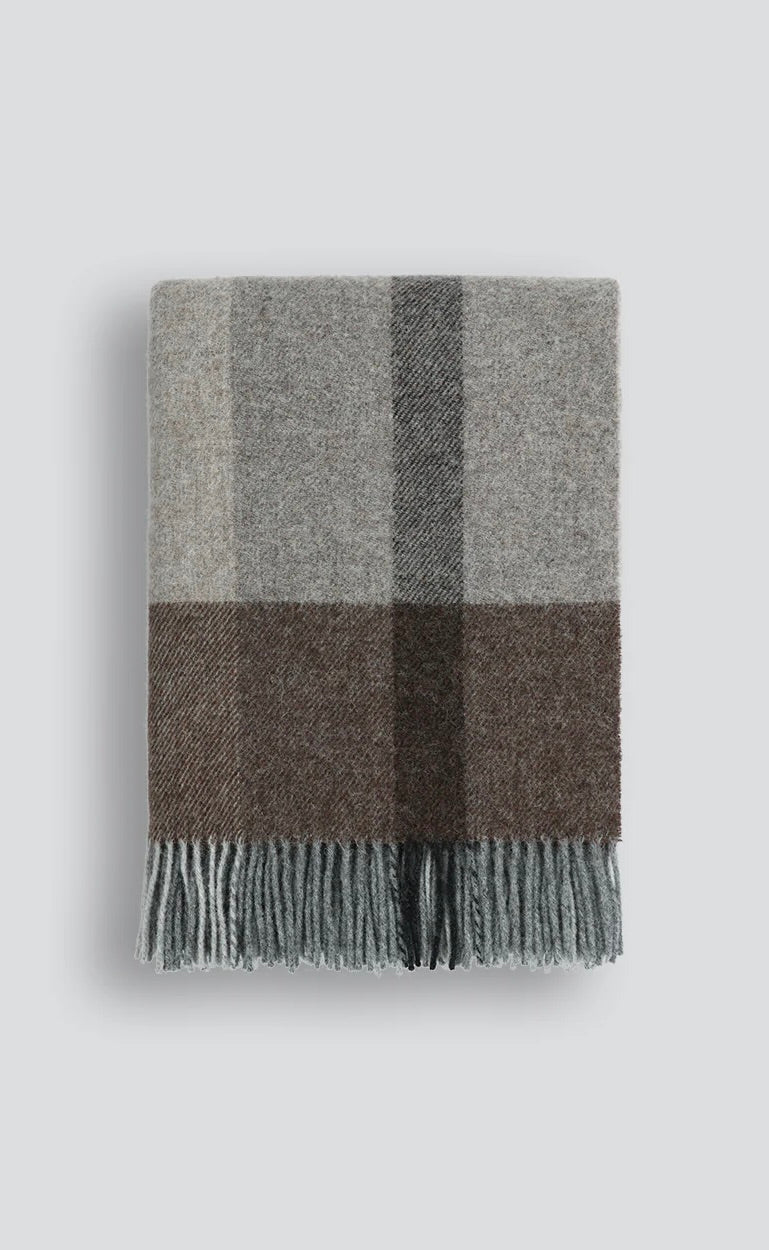Brunswick Throw Bracken - 100% NZ Wool