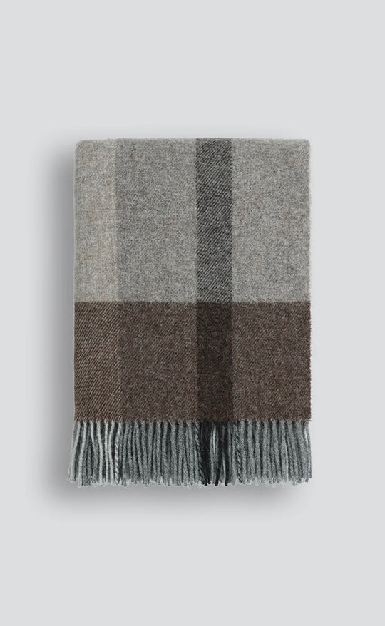 Brunswick Throw Bracken - 100% NZ Wool