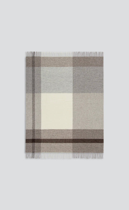 Brunswick Throw Fawn - 100% NZ Wool
