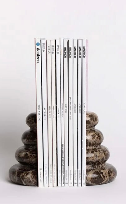 Casa Bookends | Dark
Marble