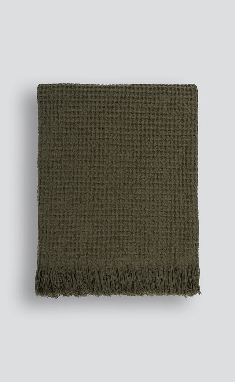 Richmond Throw Dark Olive