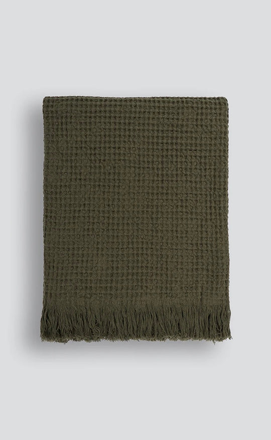 Richmond Throw Dark Olive