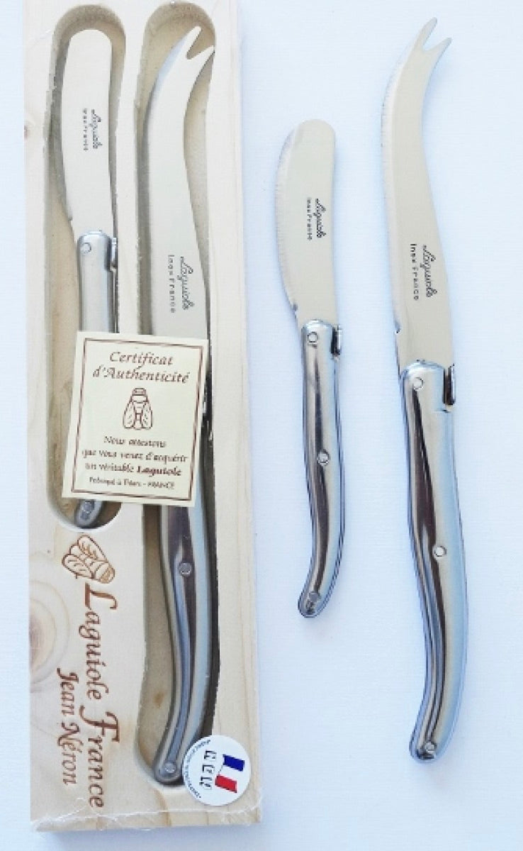 Laguiole Cheese Knife Set Stainless Steel
