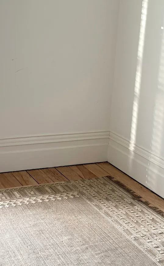 Sand / Sage Rug Sand Small