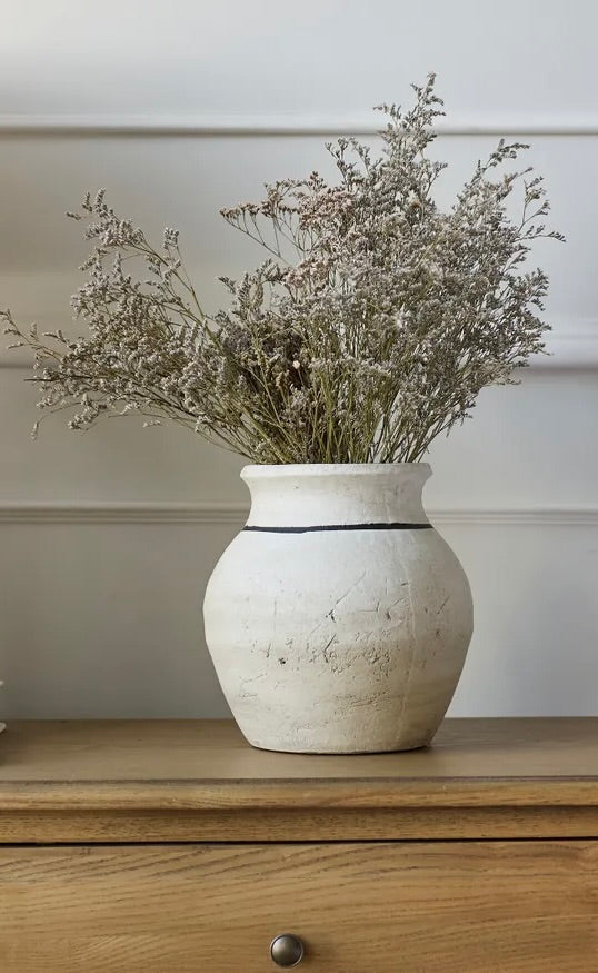 Rustic Stripe Pot | Small