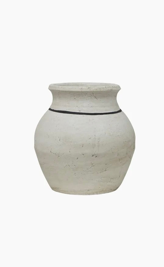 Rustic Stripe Pot | Small