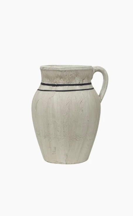 Rustic Stripe Jug | Large