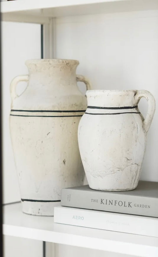 Rustic Stripe Jug Small