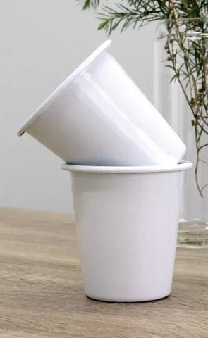 Enamel Tumbler White
