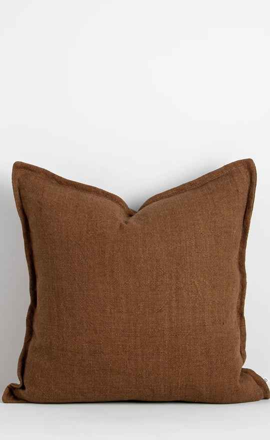 Flaxmill Cushion Cover Pecan