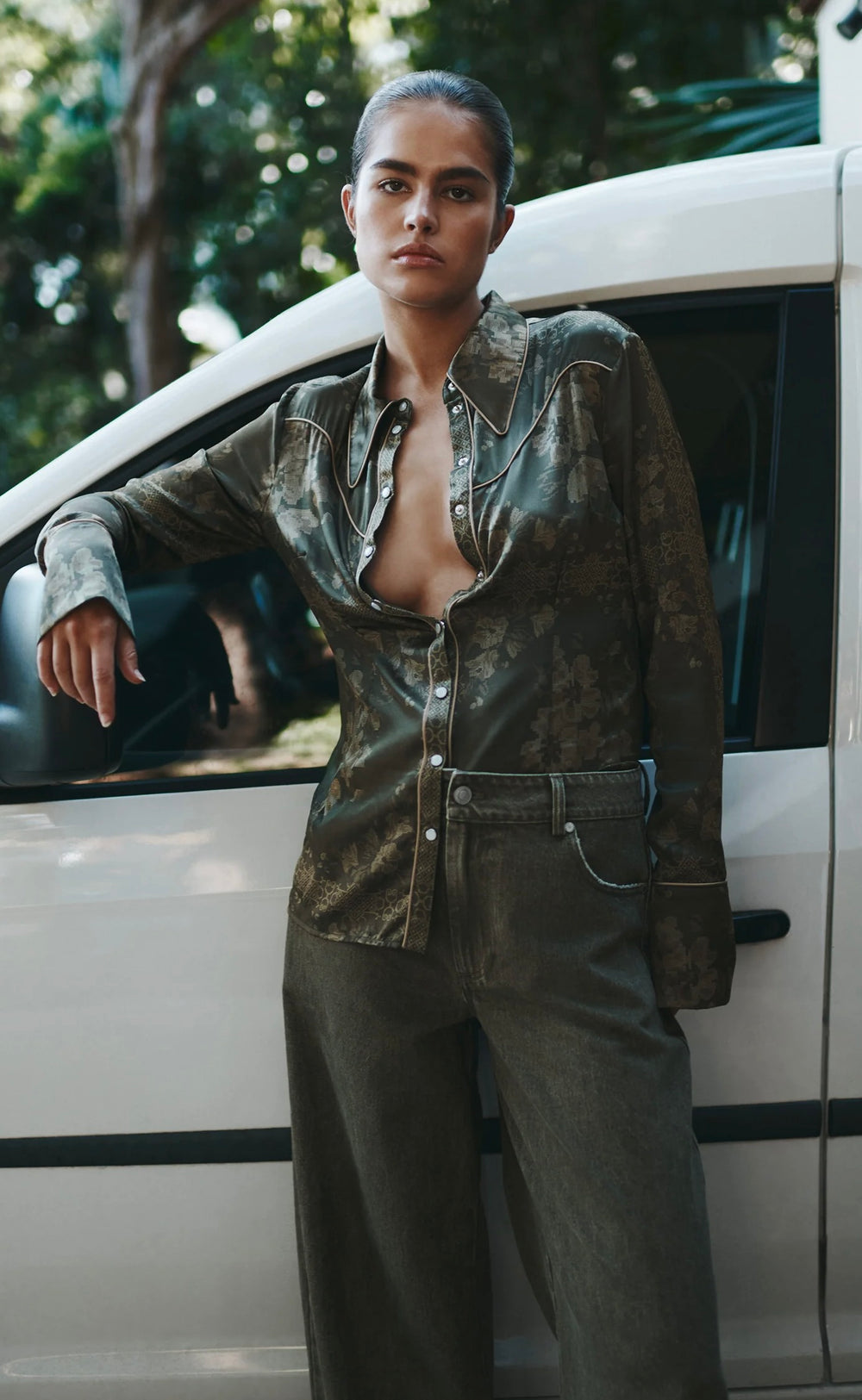 Amaya Blouse Everwood Bloom