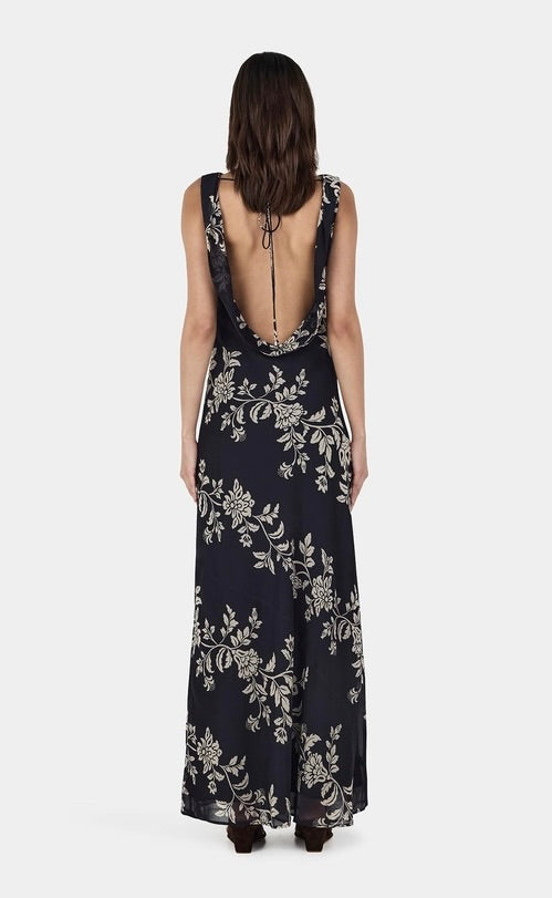 Lyra Maxi Dress Moonlit Vine