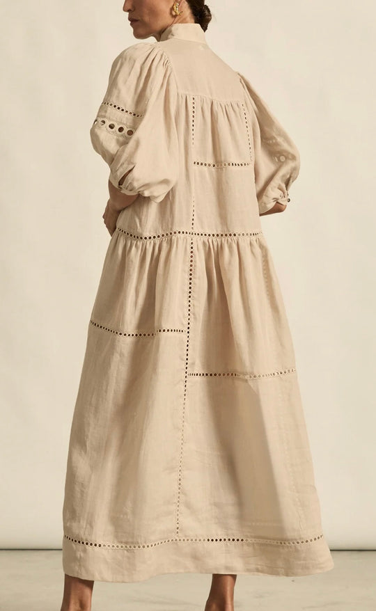 Impel Dress Cashew