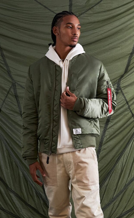 Alpha Mod Flight Jacket Sage