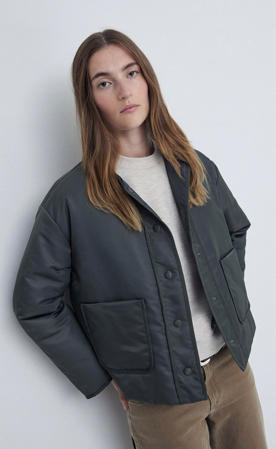 Mauri Coat Khaki
