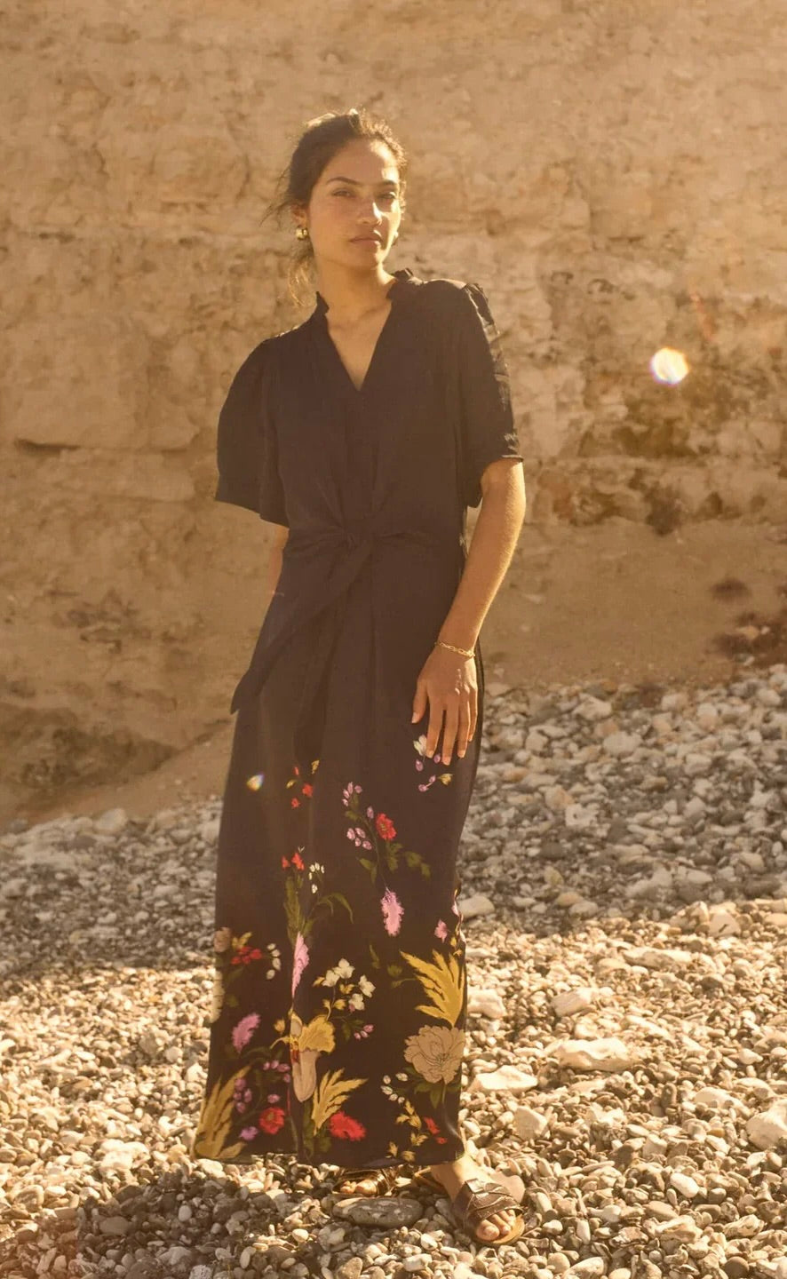Wandi Flowwi Dress Black