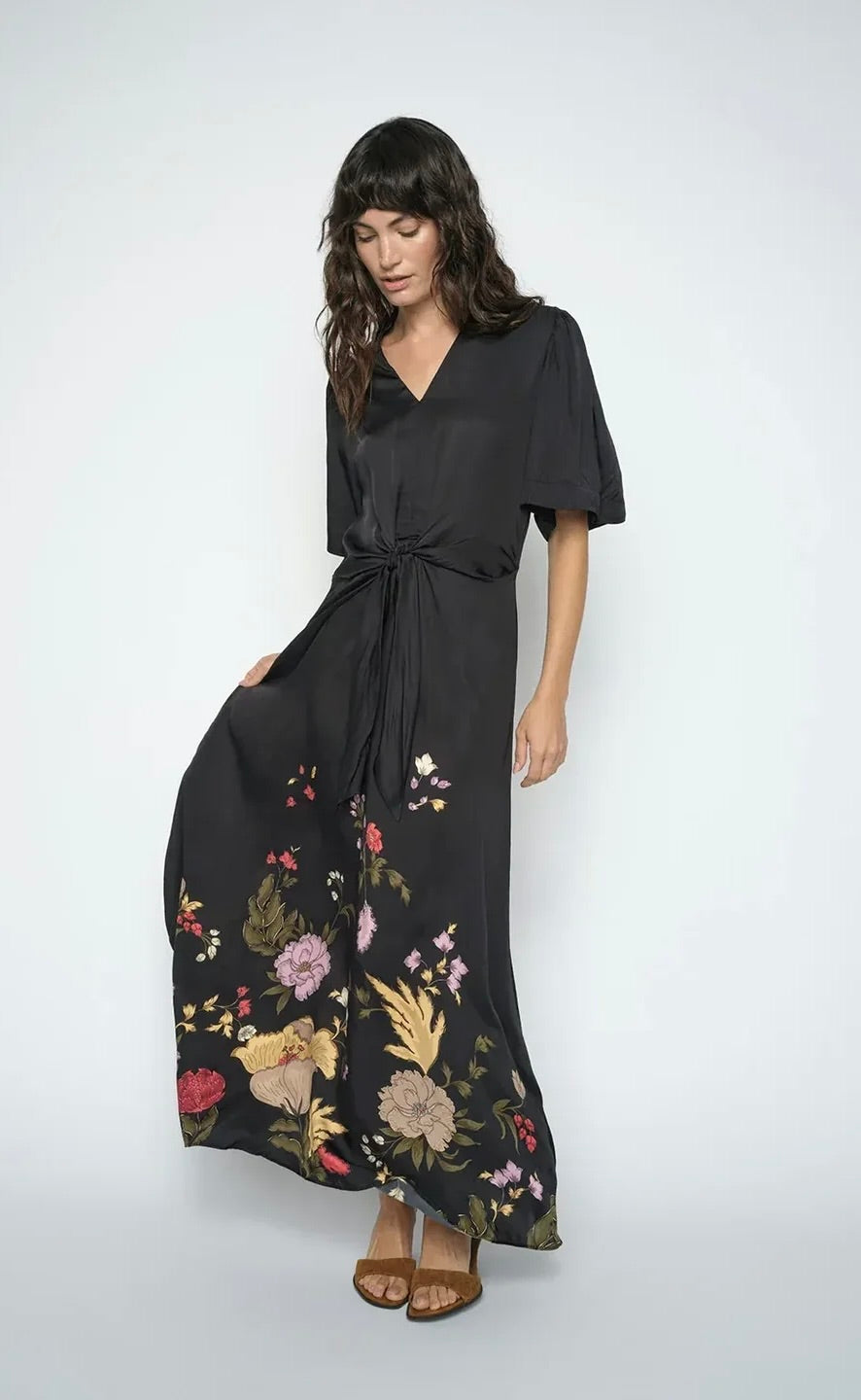 Wandi Flowwi Dress Black