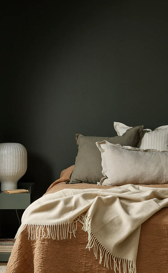 Mosman Throw Oyster - 100% Merino