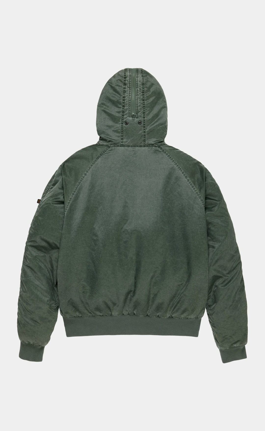 N-2b Heritage Fit Parka Battlewash Deep Forest