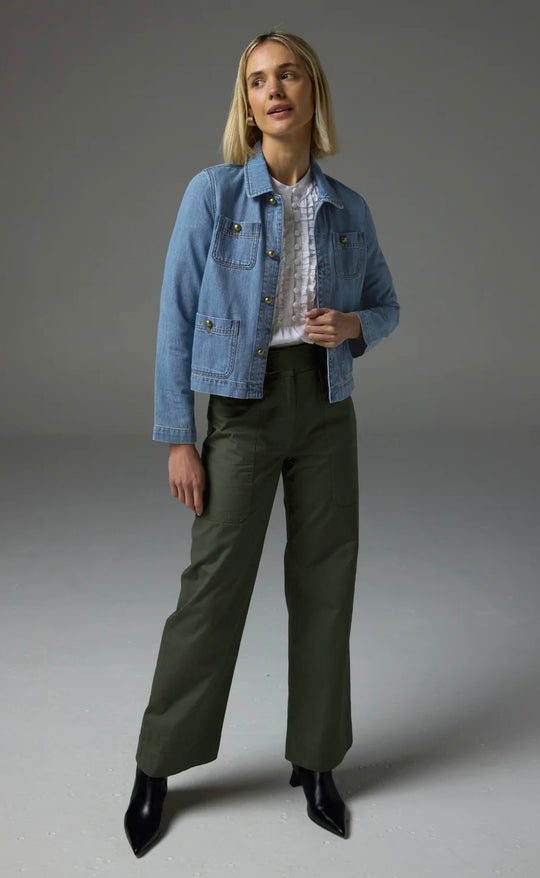 Pallable Jacket Light Washed Denim