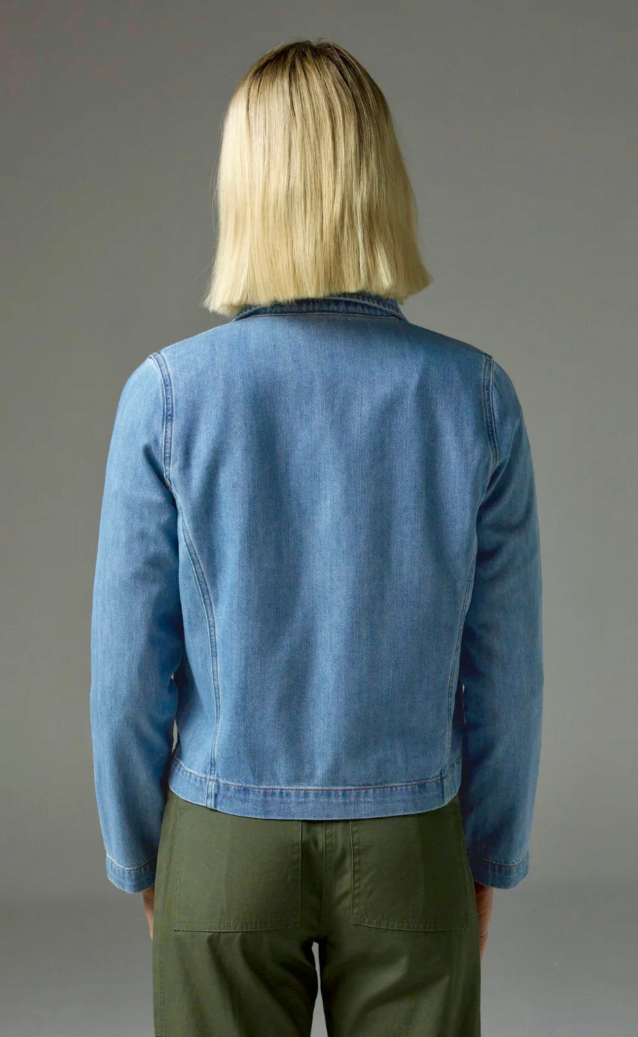 Pallable Jacket Light Washed Denim